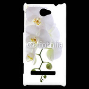 Coque HTC Windows Phone 8S Orchidée blanche