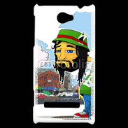 Coque HTC Windows Phone 8S Rasta caractère
