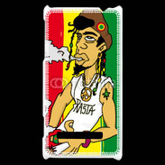 Coque HTC Windows Phone 8S Rastaman 3