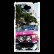 Coque HTC Windows Phone 8S Voiture rétro à Miami