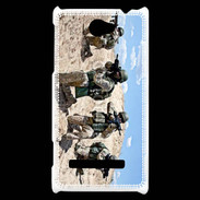 Coque HTC Windows Phone 8S Squad de militaire