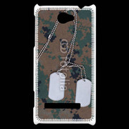 Coque HTC Windows Phone 8S plaque d'identité soldat américain