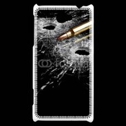 Coque HTC Windows Phone 8S Impacte de balle dans une vitre