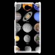 Coque HTC Windows Phone 8S Système solaire
