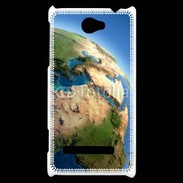 Coque HTC Windows Phone 8S Terre vue du ciel