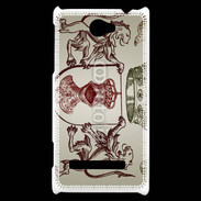 Coque HTC Windows Phone 8S Moyen âge 1