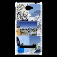 Coque HTC Windows Phone 8S Vacances d'hiver en Savoie