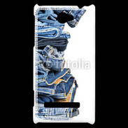 Coque HTC Windows Phone 8S Pile de jean's