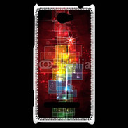 Coque HTC Windows Phone 8S Fond abstrait coloré