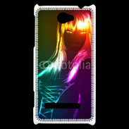 Coque HTC Windows Phone 8S Fashion femme en discothèque