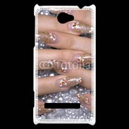 Coque HTC Windows Phone 8S Manucure des ongles et décoration