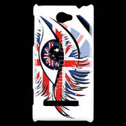 Coque HTC Windows Phone 8S Oeil Angleterre