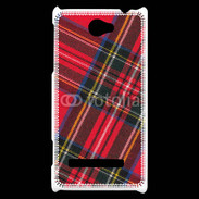 Coque HTC Windows Phone 8S Mode tissus écossais rouge