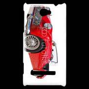 Coque HTC Windows Phone 8S Vieille voiture cabriolet rouge