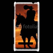 Coque HTC Windows Phone 8S Silhouette de cowboy