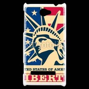 Coque HTC Windows Phone 8S Timbre USA