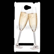 Coque HTC Windows Phone 8S Coupes de Champagne