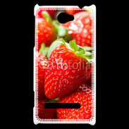 Coque HTC Windows Phone 8S Fraises en folie
