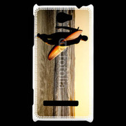 Coque HTC Windows Phone 8S Surf soleil couchant