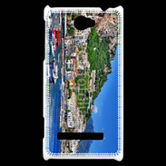 Coque HTC Windows Phone 8S Bord de mer en Italie