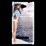 Coque HTC Windows Phone 8S Commandant de yacht
