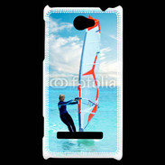 Coque HTC Windows Phone 8S Planche à voile en mer des caraïbes