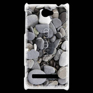 Coque HTC Windows Phone 8S Fond de galets