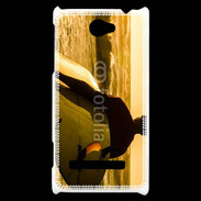 Coque HTC Windows Phone 8S Surfer à la tombée de la nuit