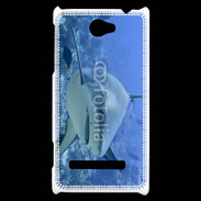 Coque HTC Windows Phone 8S Requin blanc