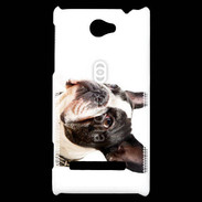 Coque HTC Windows Phone 8S Bulldog français 1