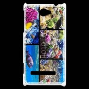 Coque HTC Windows Phone 8S Poissons et coraux 5