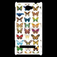 Coque HTC Windows Phone 8S Tableau de papillons