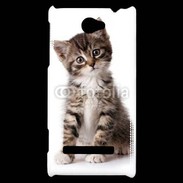 Coque HTC Windows Phone 8S Chaton gris 3