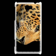 Coque HTC Windows Phone 8S Tête de léopard 2
