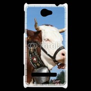 Coque HTC Windows Phone 8S Vache de race Abondance Savoie