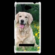 Coque HTC Windows Phone 8S Portrait de Chien Golden 5
