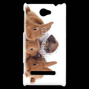 Coque HTC Windows Phone 8S Gardien de lapins