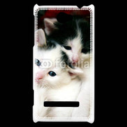 Coque HTC Windows Phone 8S Duo de chatons 2