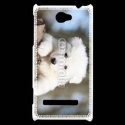 Coque HTC Windows Phone 8S Chiot berger blanc suisse