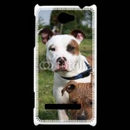 Coque HTC Windows Phone 8S Chien Staffordshire