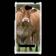 Coque HTC Windows Phone 8S Vache de race limousine