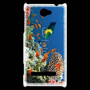Coque HTC Windows Phone 8S Poissons tropicaux et coraux 5