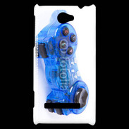 Coque HTC Windows Phone 8S Manette de jeux bleue