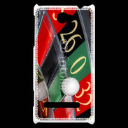 Coque HTC Windows Phone 8S Roulette classique de casino