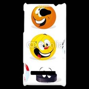 Coque HTC Windows Phone 8S Sourires de ballons