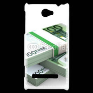 Coque HTC Windows Phone 8S Liasse de billets 100 €