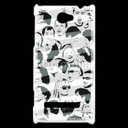 Coque HTC Windows Phone 8S Multi visages