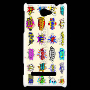Coque HTC Windows Phone 8S Cartoon explosion en folie