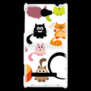 Coque HTC Windows Phone 8S Humour de chats
