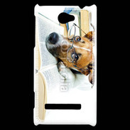 Coque HTC Windows Phone 8S Chien littéraire